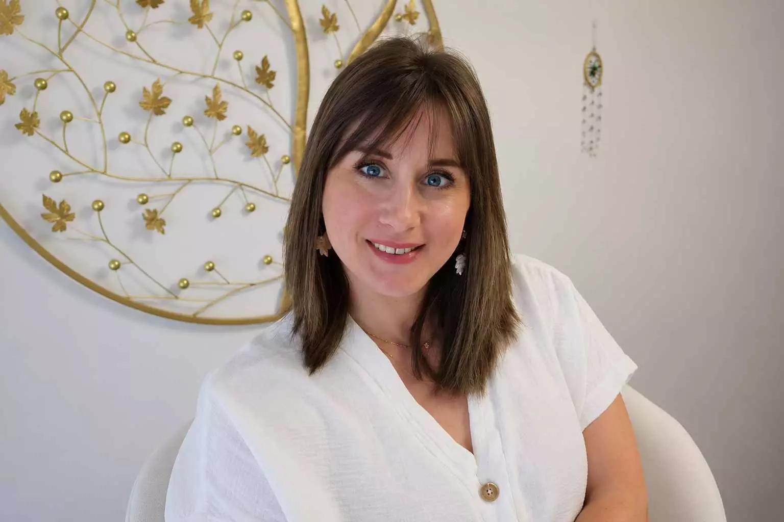 Portrait d'Émilie Ponsaillé, intervenante en constellations familiales et systémiques au Carré à Toulouges.