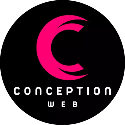 Logo de Conception Web, agence de création de sites internet partenaire du Carré.